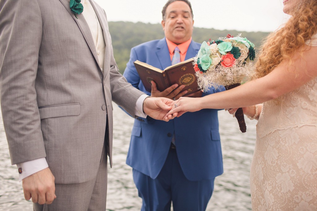 baltimore outdoor wedding photography on boat