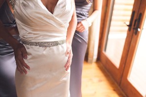 bride dress and details at baltimore wedding
