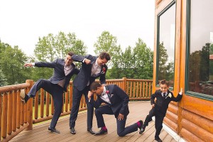 groomsmen portraits at baltimore wedding by jacqie q photography