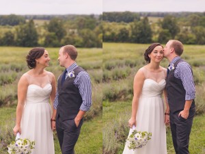 Washington DC Wedding Photogapher bride and groom in lavender