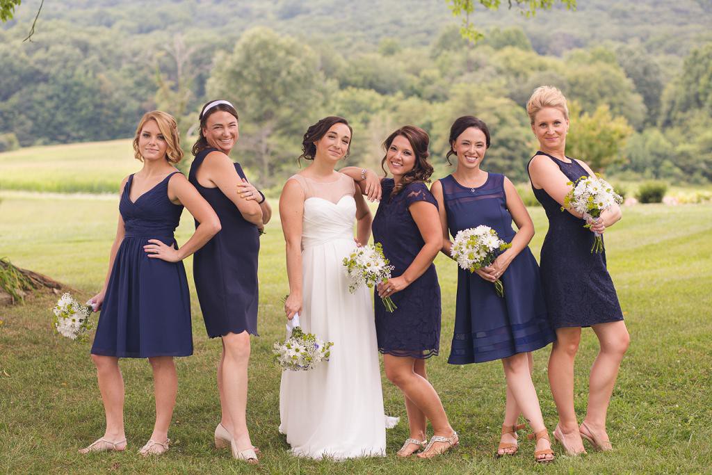 Washington DC Wedding Photographer with bridesmaids