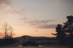 sunset at Sugarloaf Mountain near Comus Inn Wedding Photography