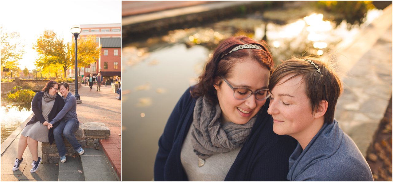 same sex engagement photos in frederick