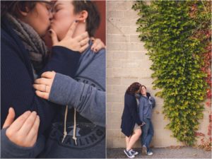 same sex engagement photos in frederick
