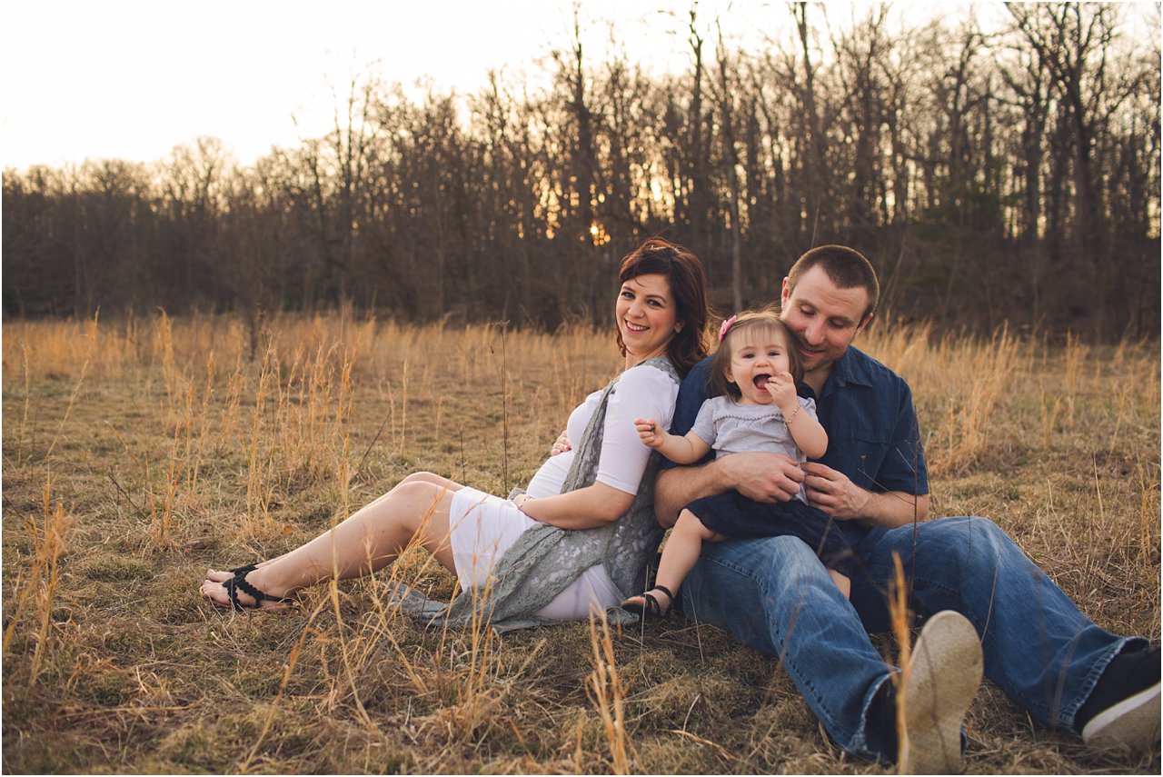 cumberland md family photographer at sunset