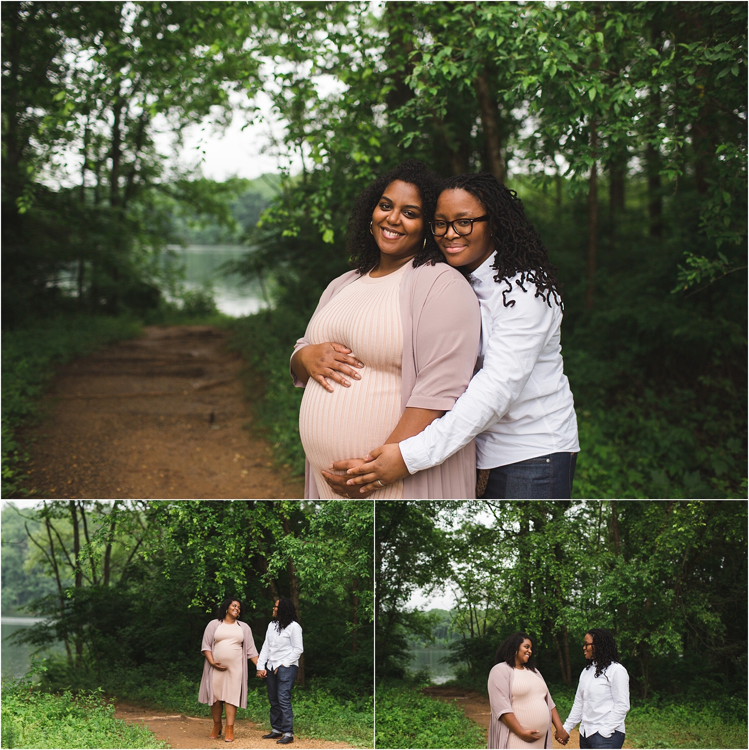 same sex maternity and baby photographer