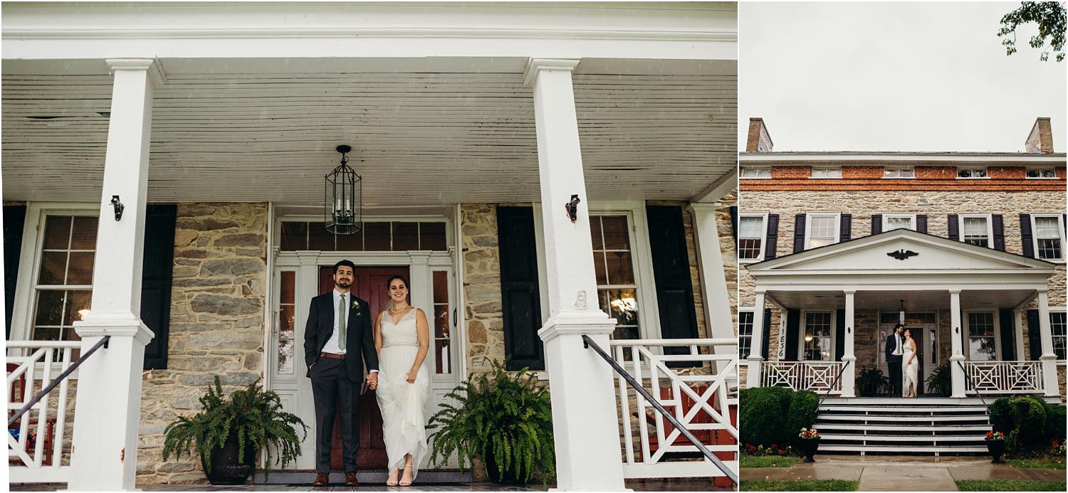 frederick wedding photographer captures bride and groom at springfield manor